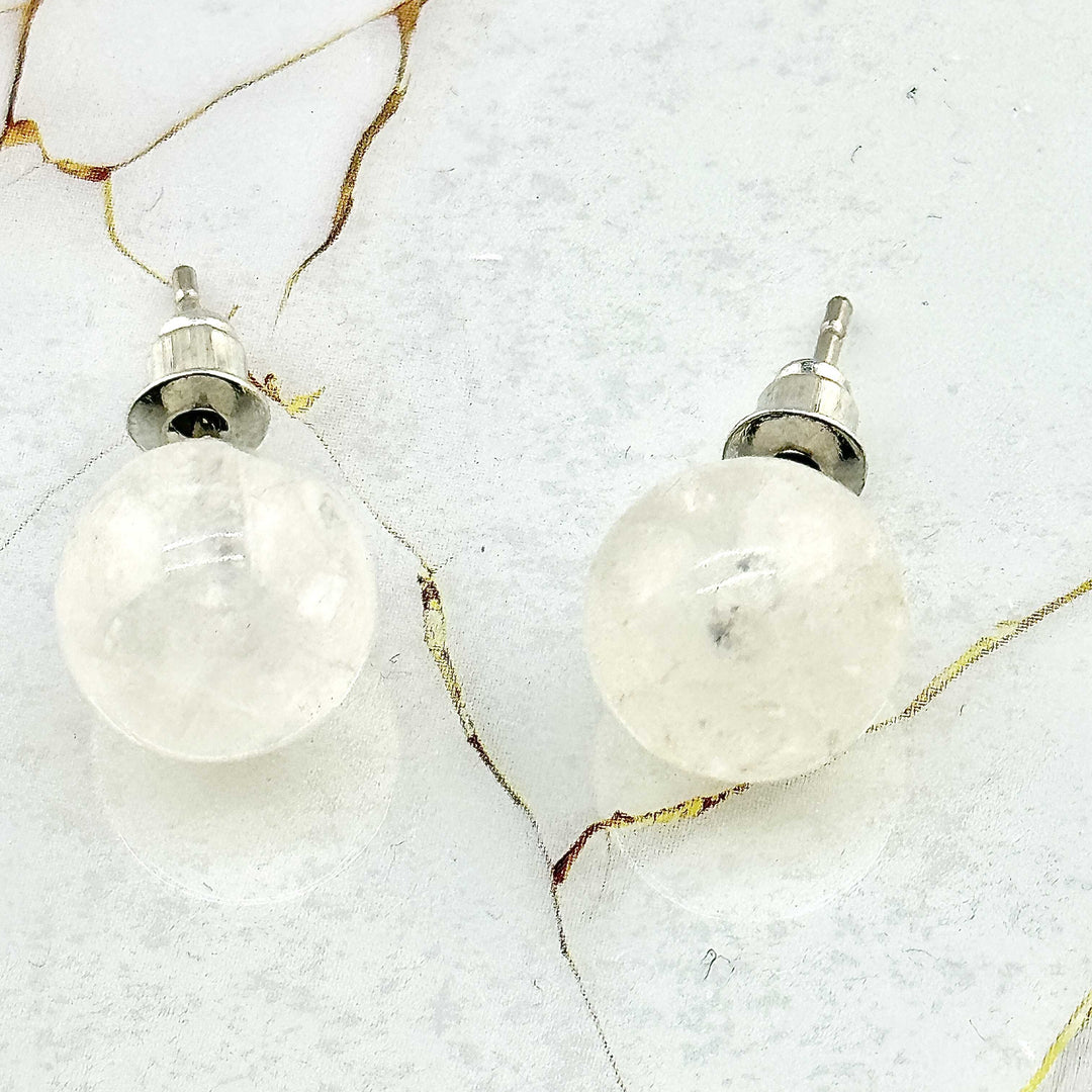 Boucles d'oreilles "Energie"  en Pierres naturelles (11 variantes)