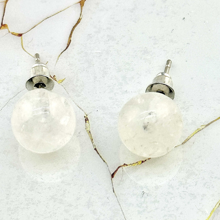 Boucles d'oreilles "Energie"  en Pierres naturelles (11 variantes)