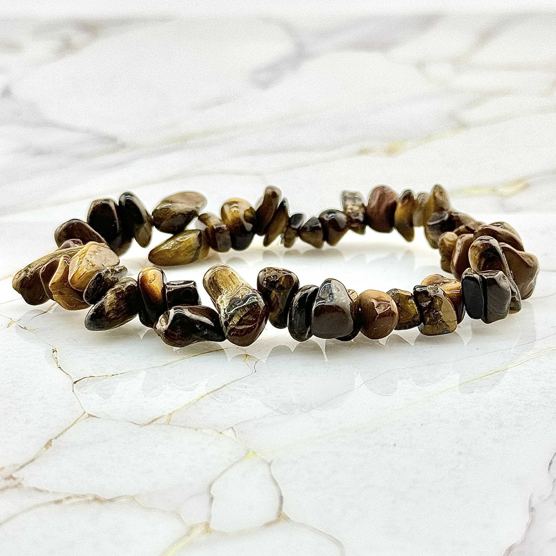 Bracelet "Brut"  en Pierres naturelles (19 variantes)