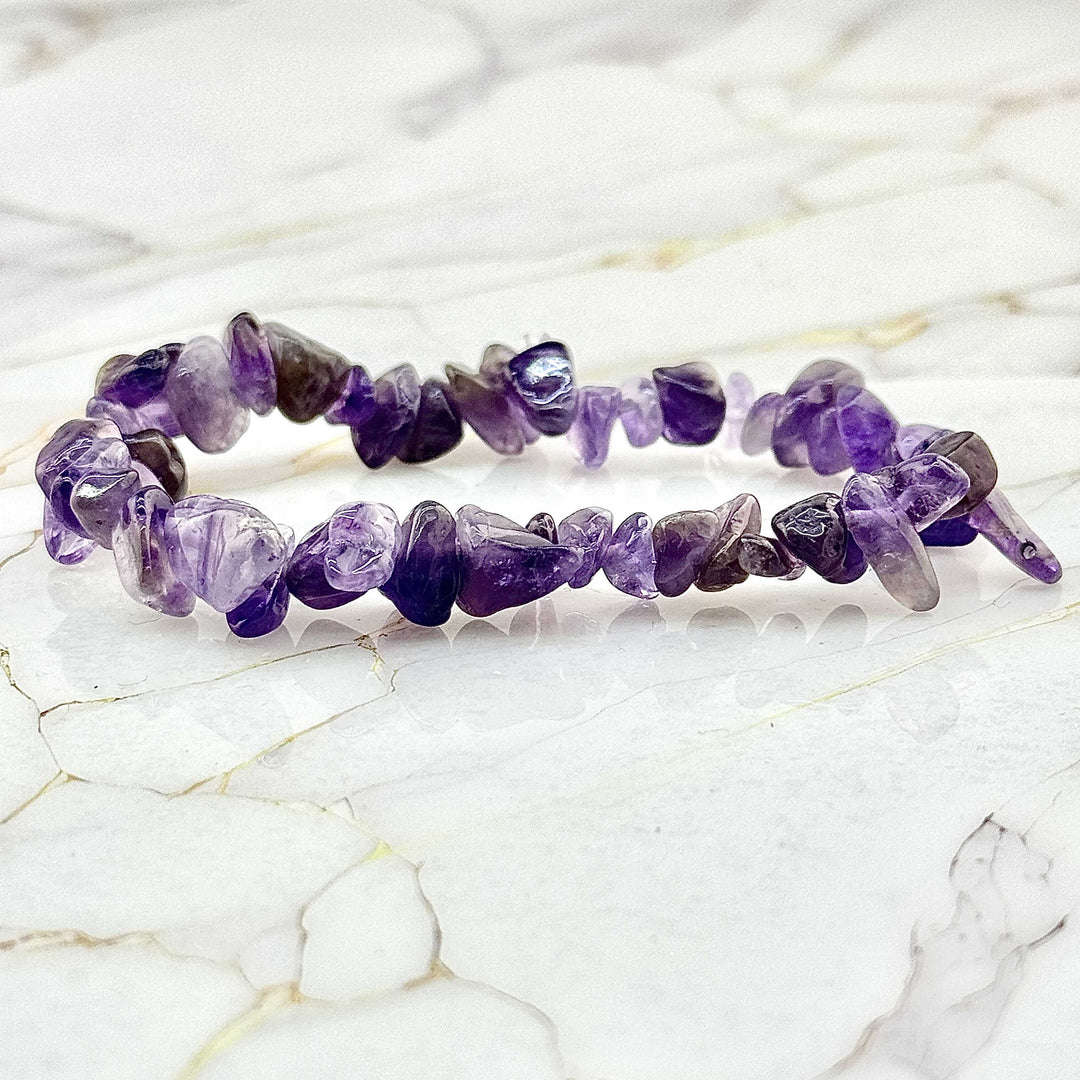 Bracelet "Brut"  en Pierres naturelles (19 variantes)