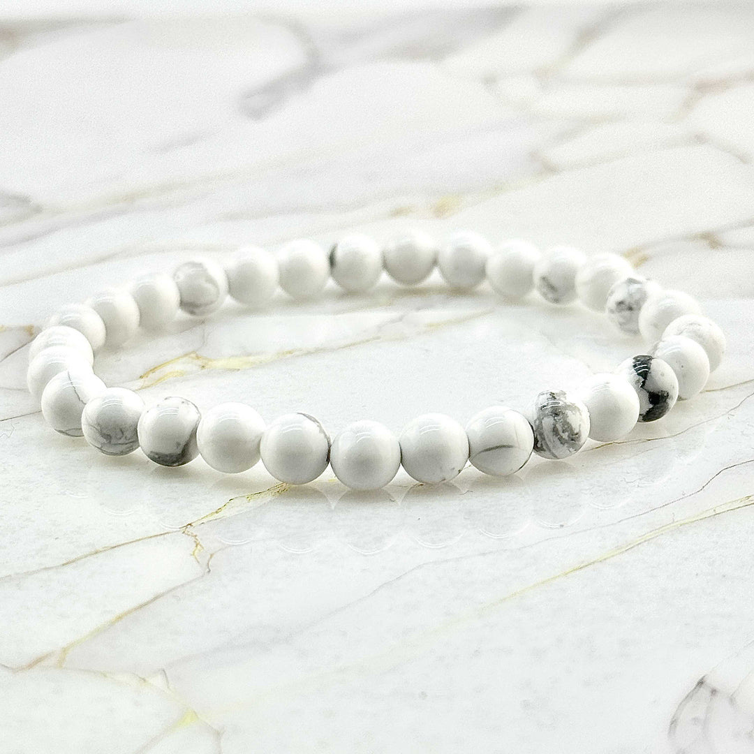 Bracelet "Extra" en Howlite