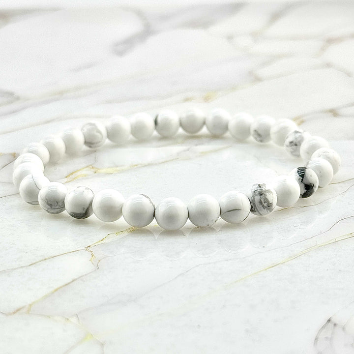 Bracelet "Extra" en Howlite