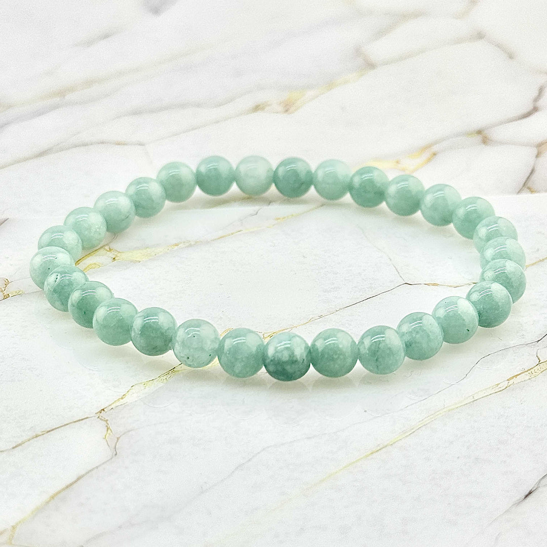 Bracelet "Extra" en Jade de Birmanie