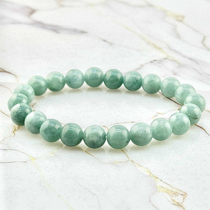 Bracelet "Extra" en Jade de Birmanie