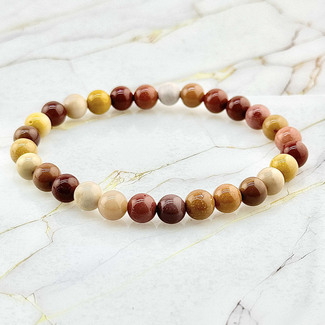 Bracelet "Extra" en Jaspe Mokaïte