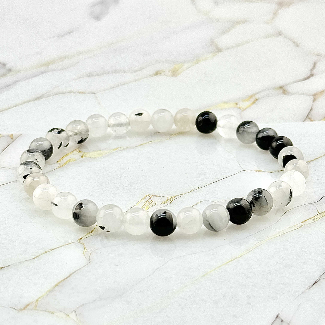 Bracelet "Extra" en Quartz Tourmaline