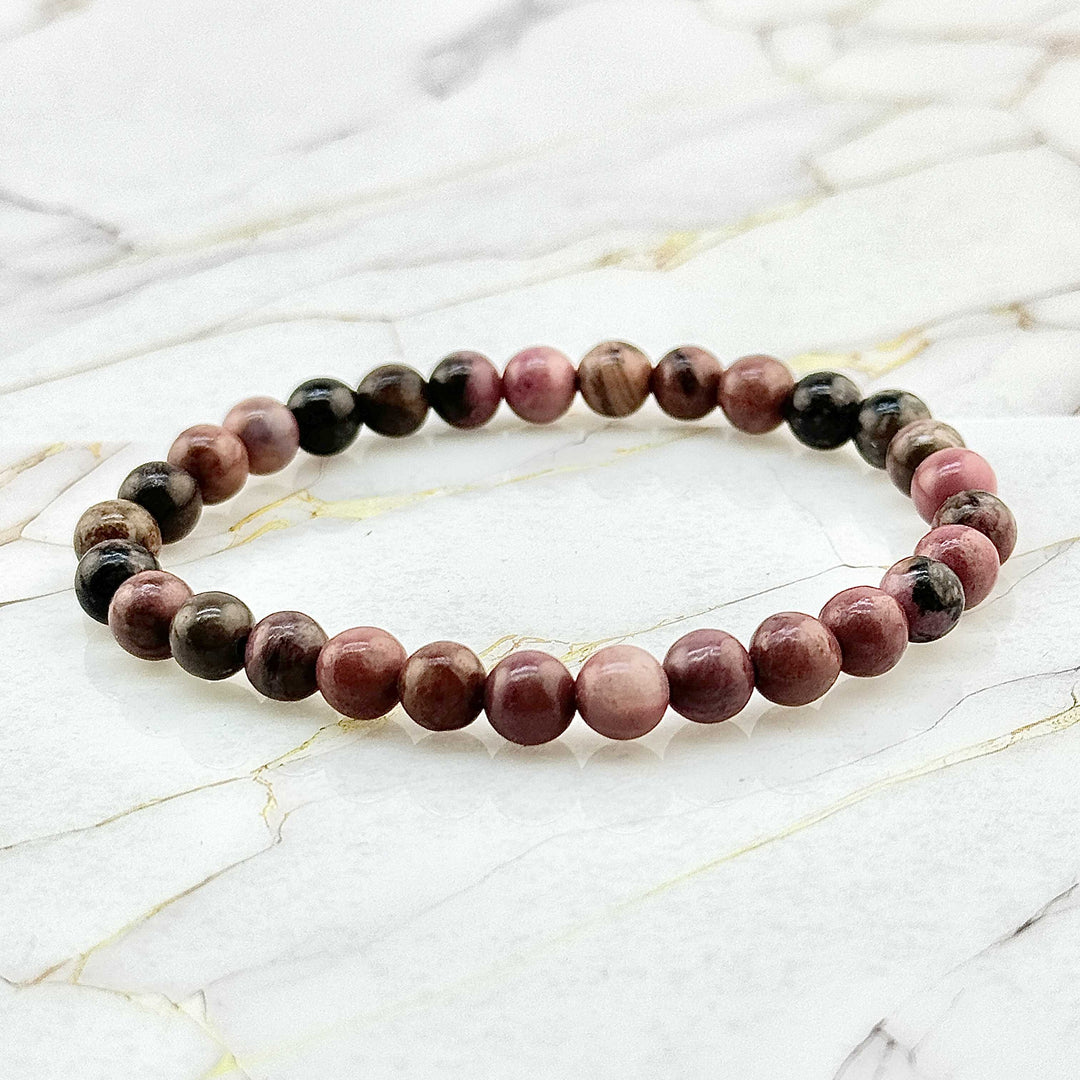 Bracelet "Extra" en Rhodonite