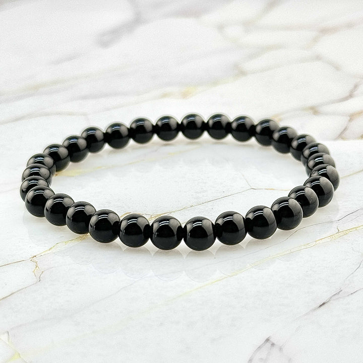 Bracelet "Extra" en Tourmaline Noire