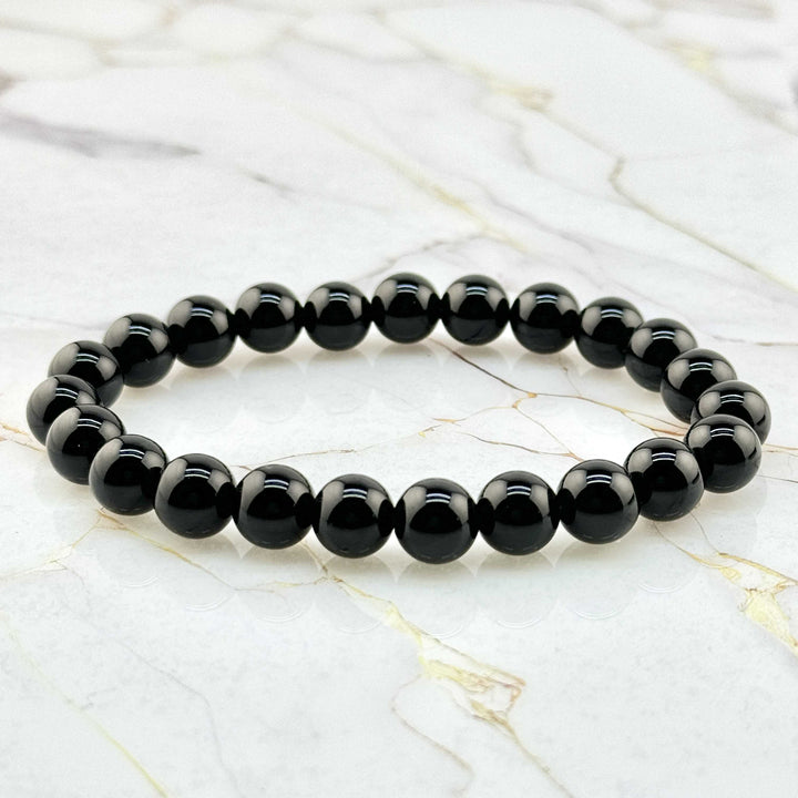 Bracelet "Extra" en Tourmaline Noire