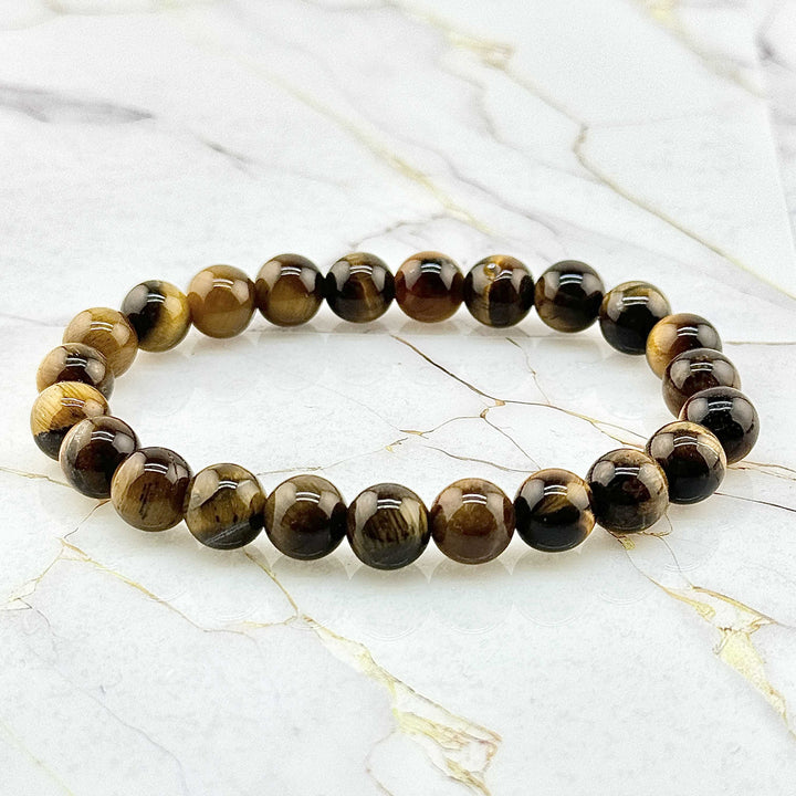 Bracelet "Extra" en Œil de Tigre