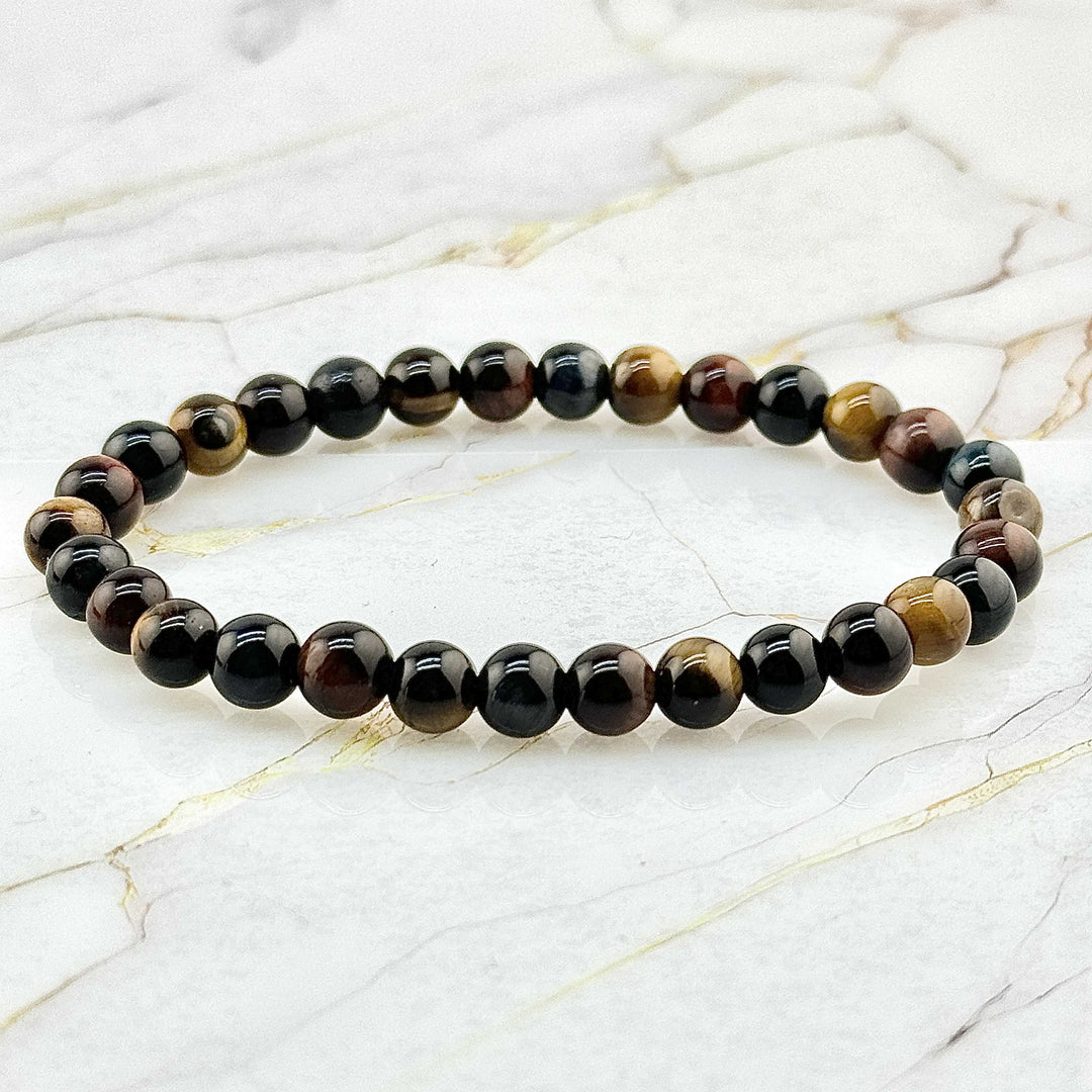 Bracelet "Triple" Œil de Tigre