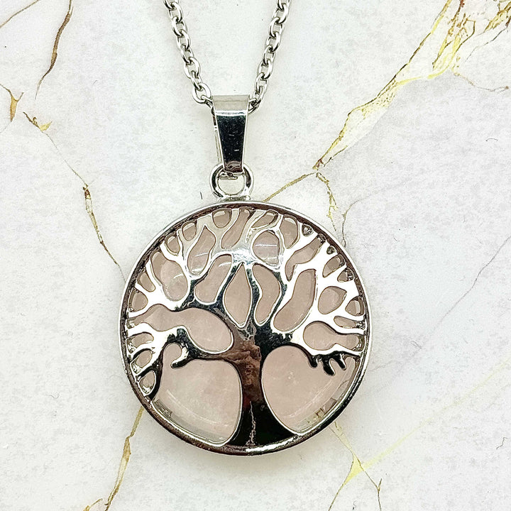 Collier "Arbre de Vie" en Pierres naturelles (14 variantes)
