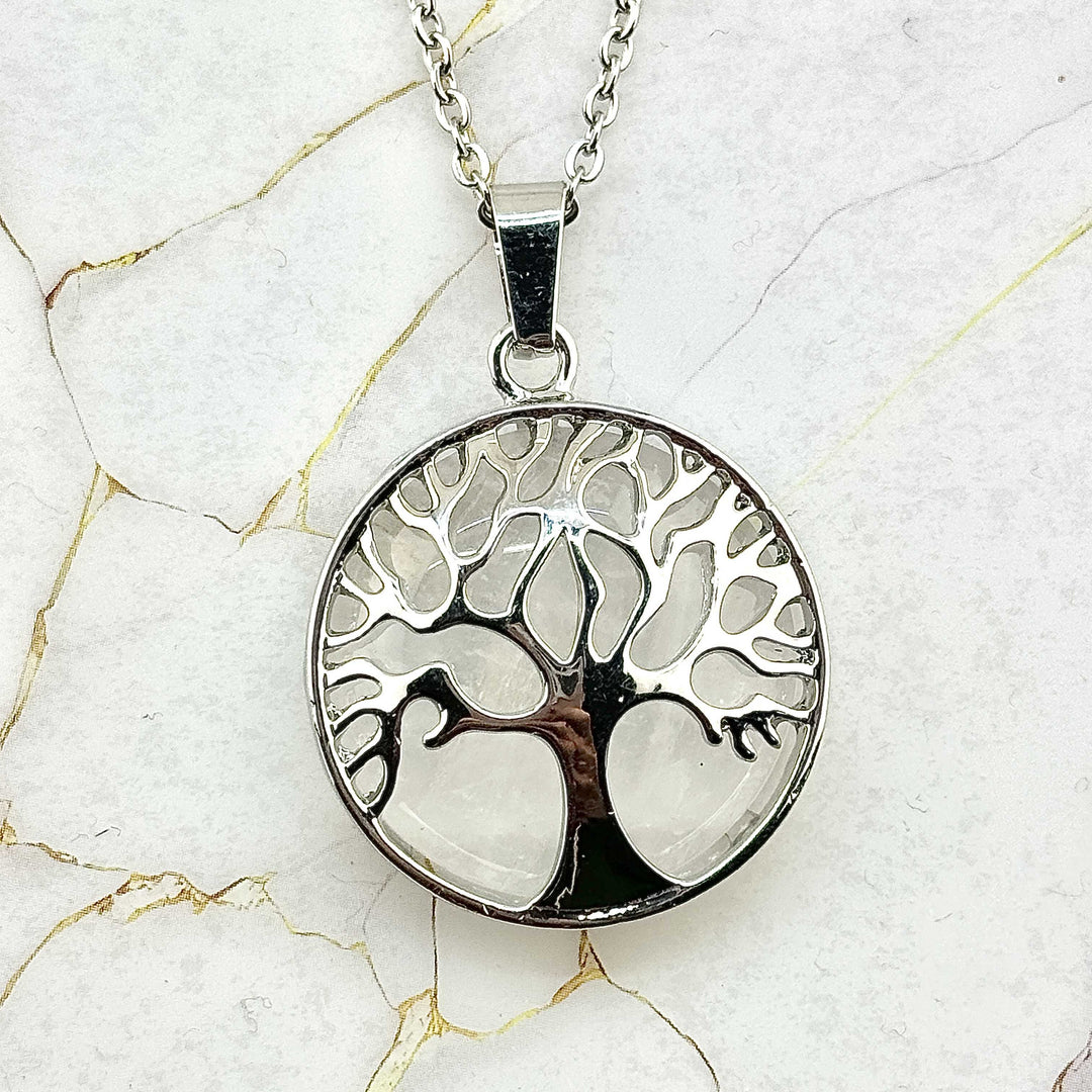 Collier "Arbre de Vie" en Pierres naturelles (14 variantes)