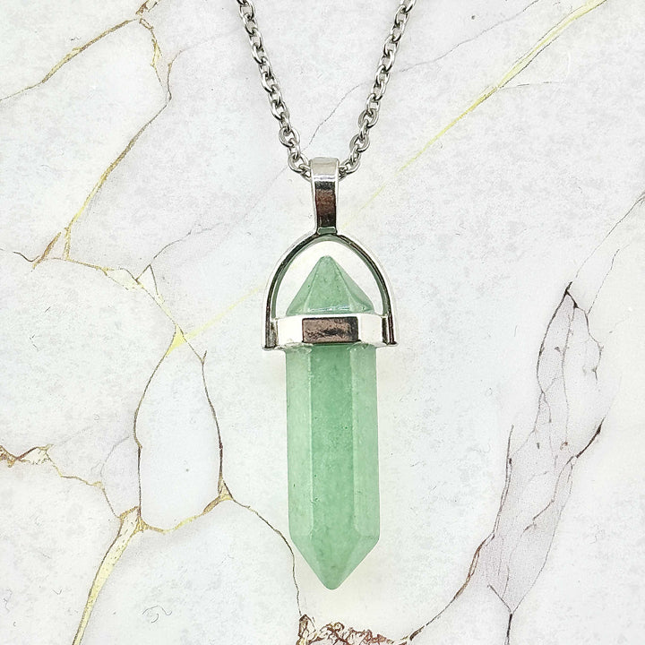 Collier "Colonne" en Pierres naturelles (23 variantes)