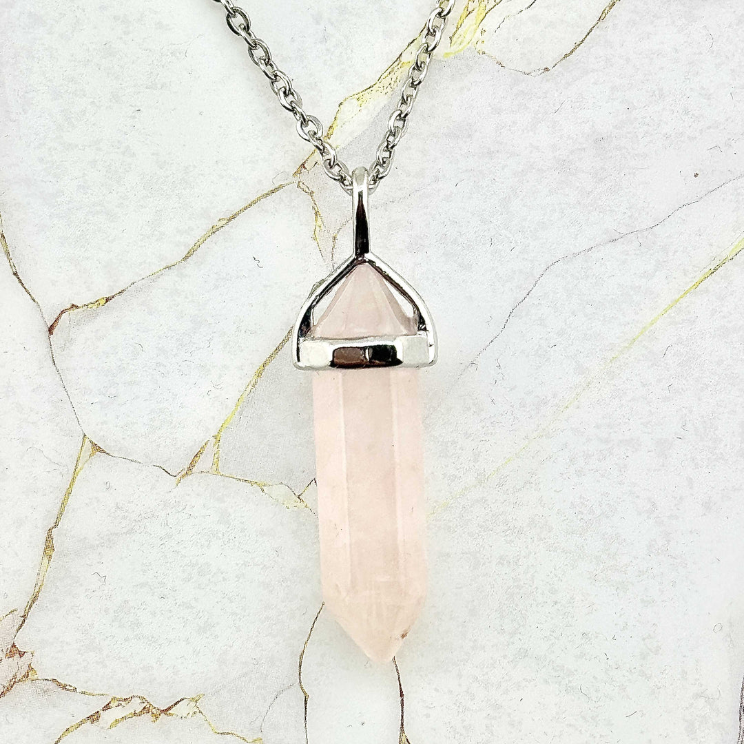 Collier "Colonne" en Pierres naturelles (23 variantes)