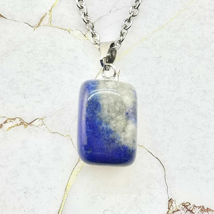 Collier "Cubique" en Pierres naturelles (13 variantes)