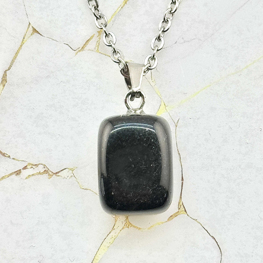 Collier "Cubique" en Pierres naturelles (13 variantes)