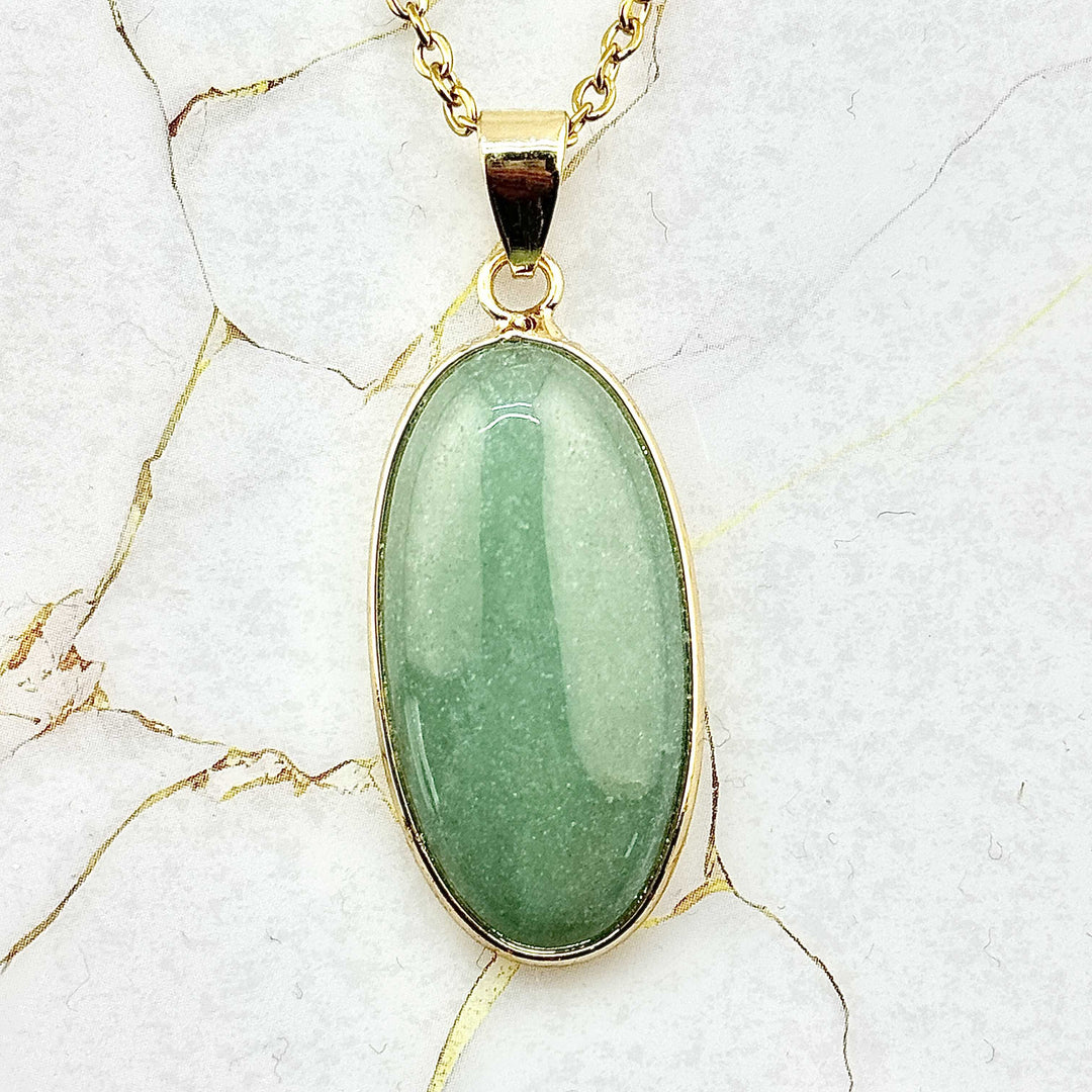 Collier "Ellipse" en Pierres naturelles (4 variantes)