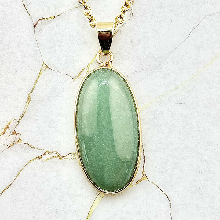 Collier "Ellipse" en Pierres naturelles (4 variantes)