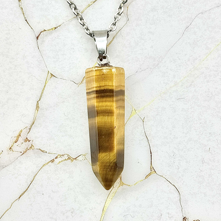 Collier "Extra Pointe" en Pierres naturelles (3 variantes)