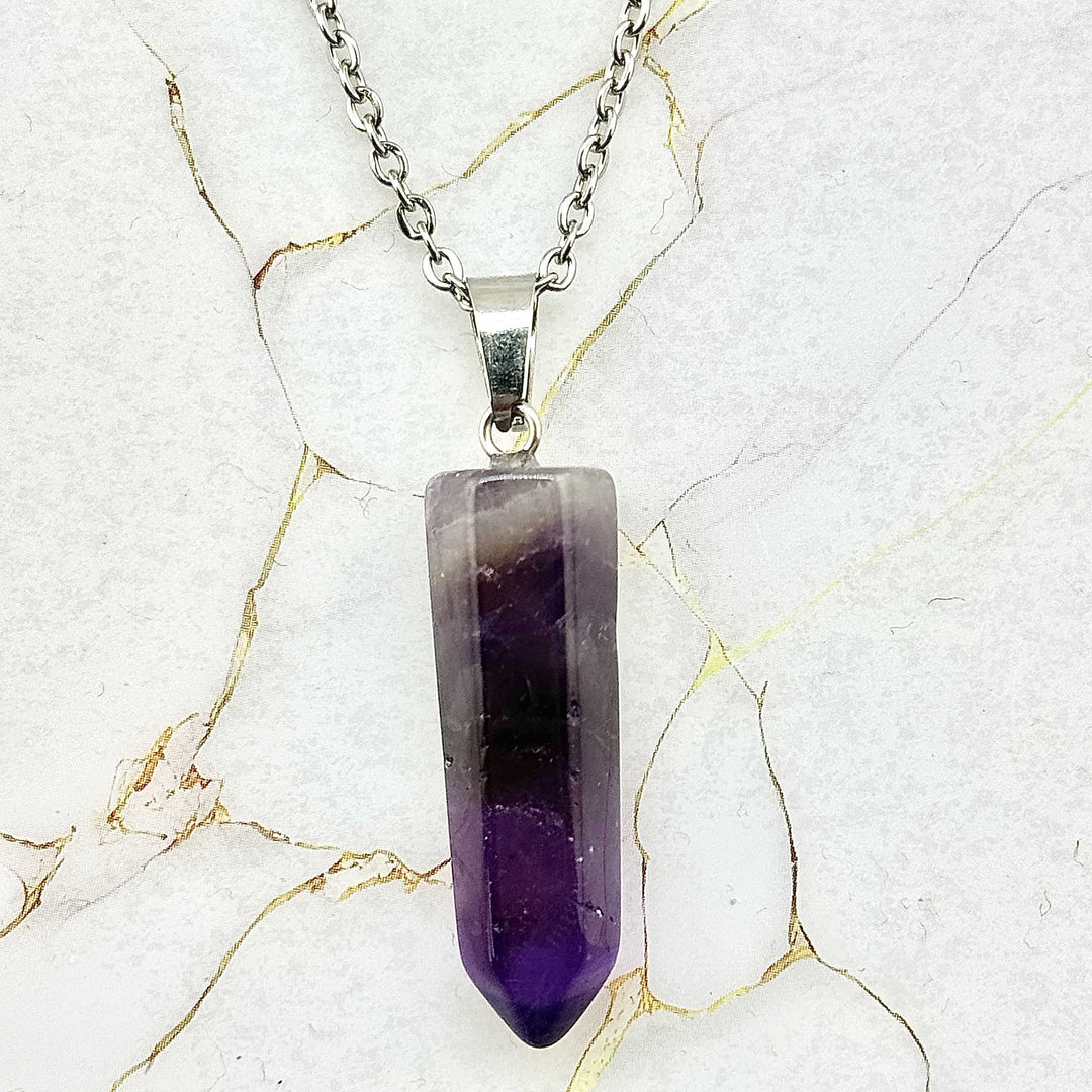 Collier "Extra Pointe" en Pierres naturelles (3 variantes)