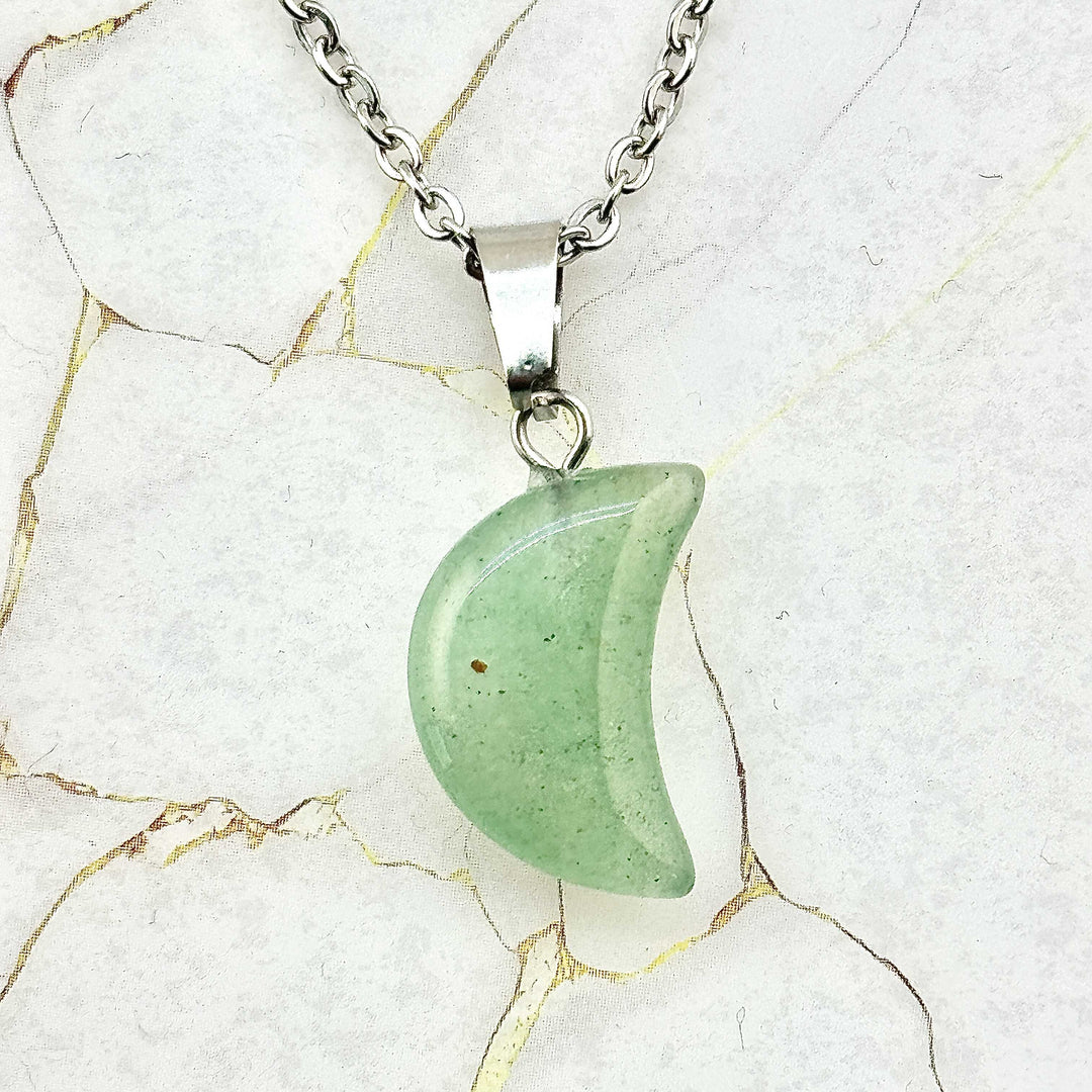 Collier "Lune" en Pierres naturelles (9 variantes)