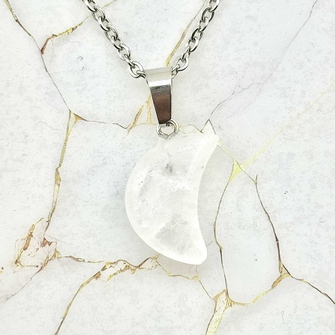 Collier "Lune" en Pierres naturelles (9 variantes)