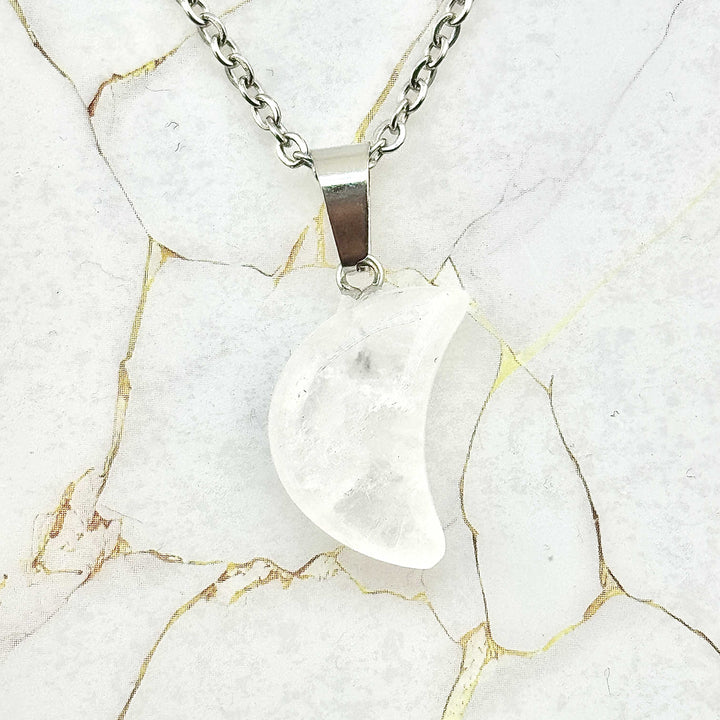 Collier "Lune" en Pierres naturelles (9 variantes)