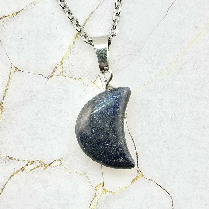 Collier "Lune" en Pierres naturelles (9 variantes)