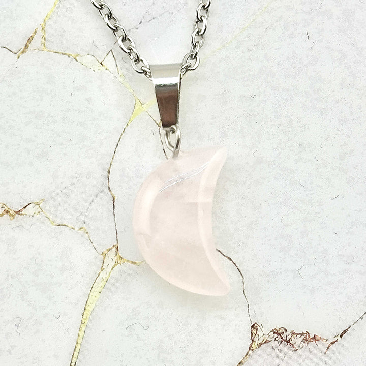 Collier "Lune" en Pierres naturelles (9 variantes)