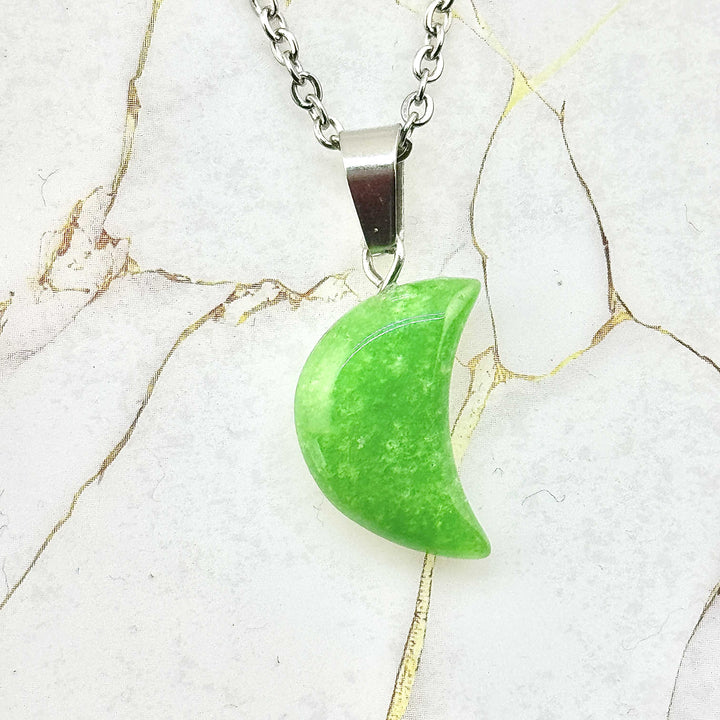 Collier "Lune" en Pierres naturelles (9 variantes)