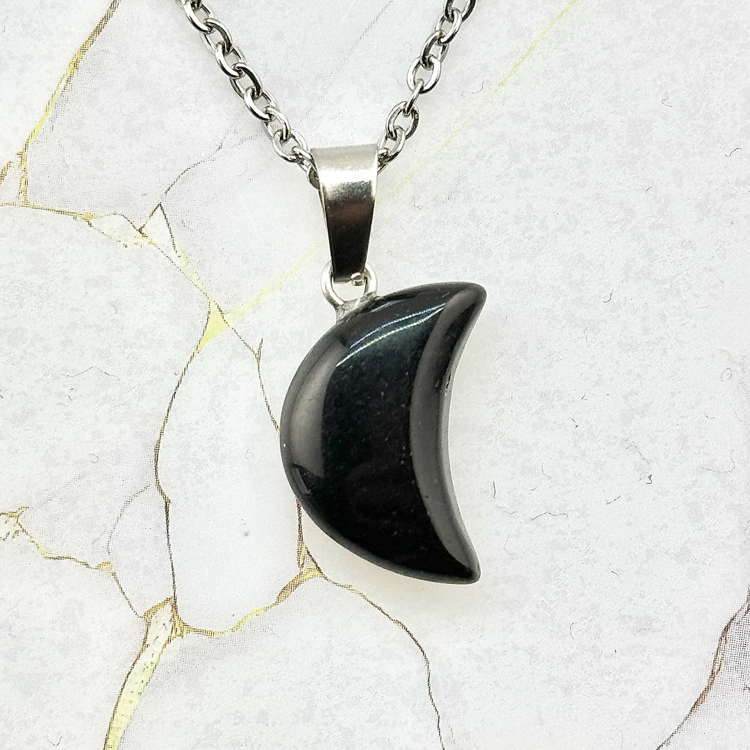 Collier "Lune" en Pierres naturelles (9 variantes)