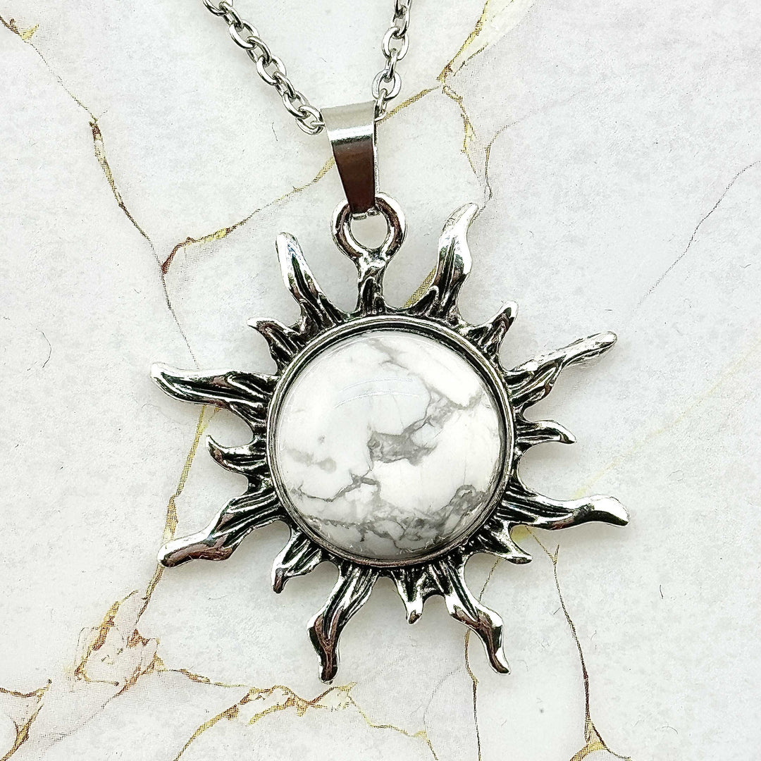 Collier "Soleil" en Pierres naturelles (16 variantes)