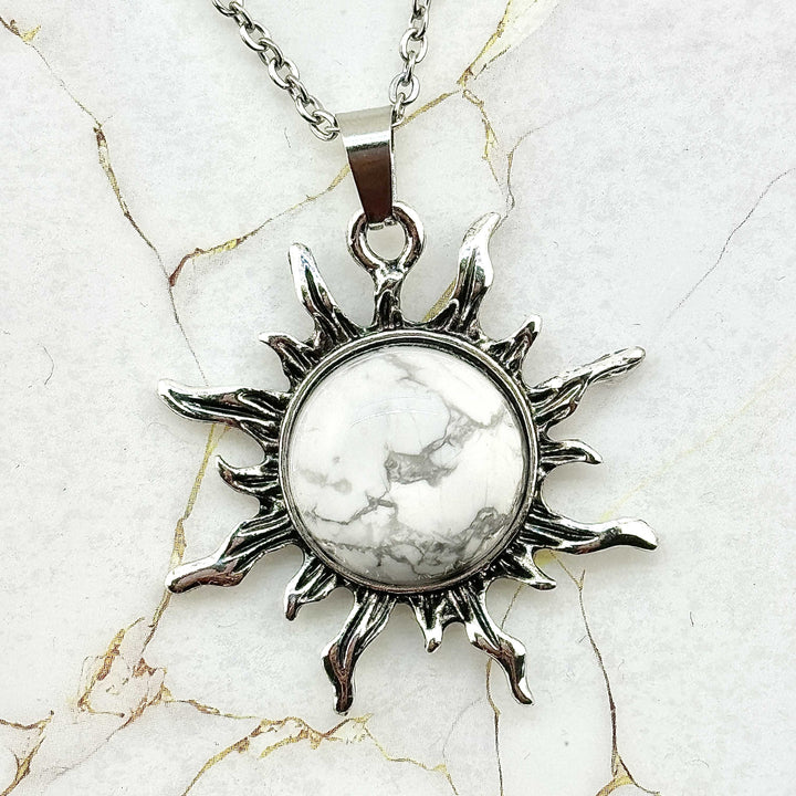 Collier "Soleil" en Pierres naturelles (16 variantes)