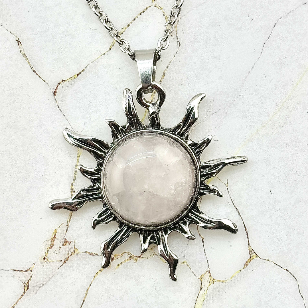 Collier "Soleil" en Pierres naturelles (16 variantes)