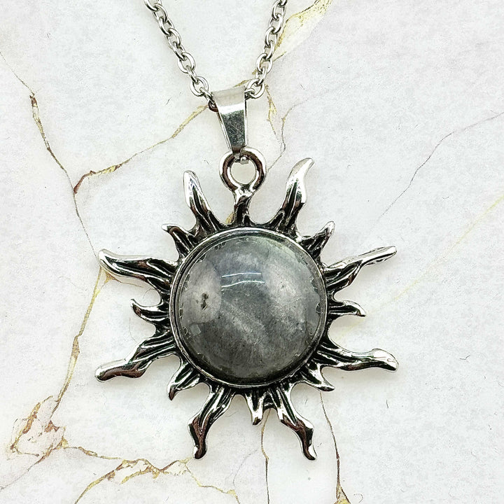 Collier "Soleil" en Pierres naturelles (16 variantes)