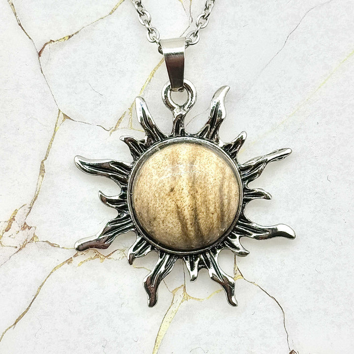 Collier "Soleil" en Pierres naturelles (16 variantes)