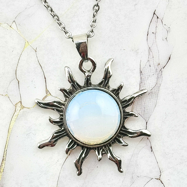 Collier "Soleil" en Pierres naturelles (16 variantes)