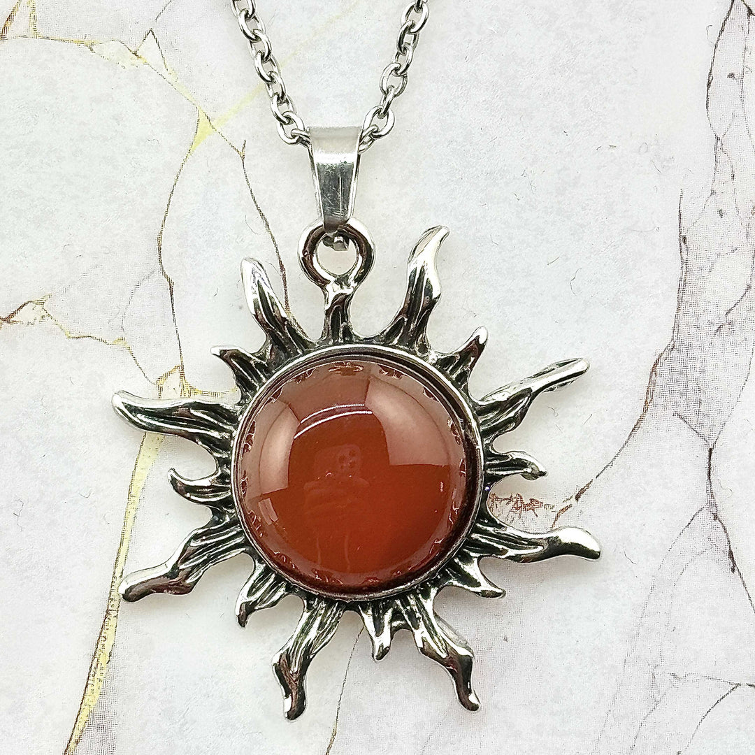 Collier "Soleil" en Pierres naturelles (16 variantes)