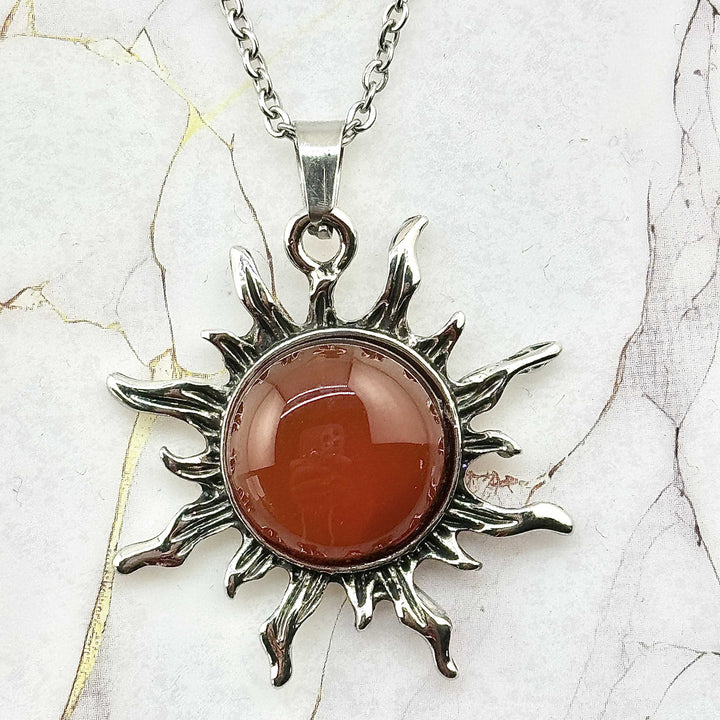 Collier "Soleil" en Pierres naturelles (16 variantes)